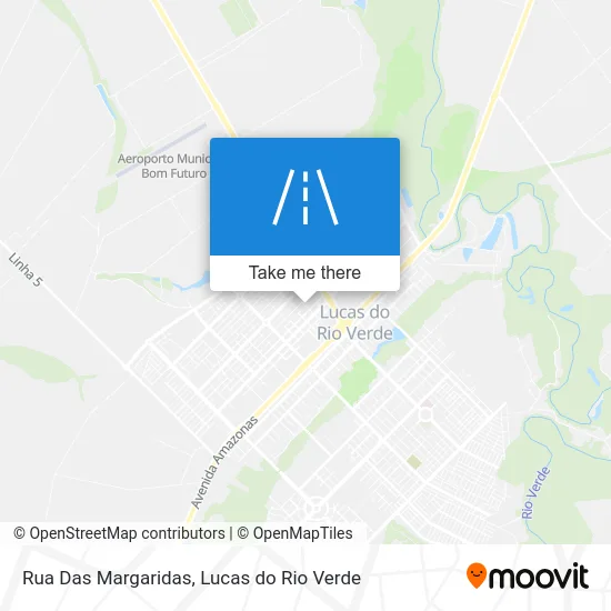 Rua Das Margaridas map