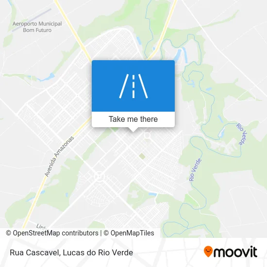 Rua Cascavel map