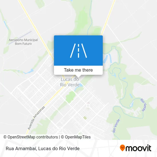 Rua Amambaí map
