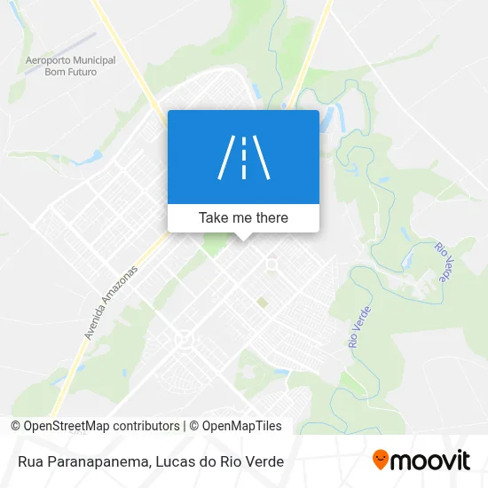 Rua Paranapanema map