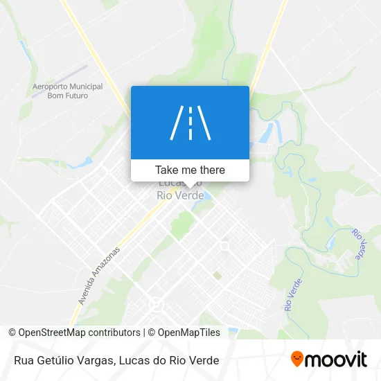 Rua Getúlio Vargas map
