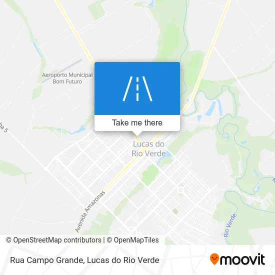 Rua Campo Grande map