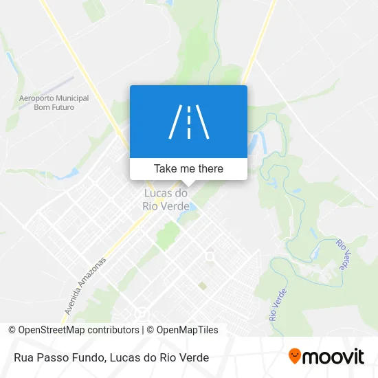 Rua Passo Fundo map