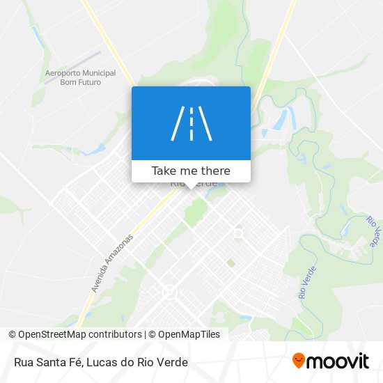 Rua Santa Fé map