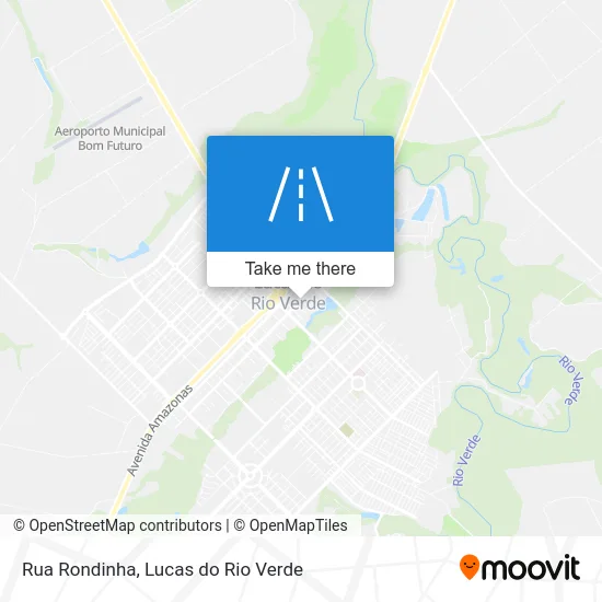 Rua Rondinha map