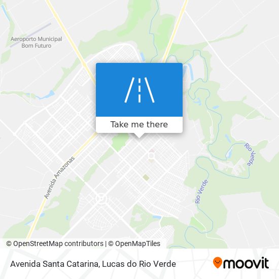 Avenida Santa Catarina map