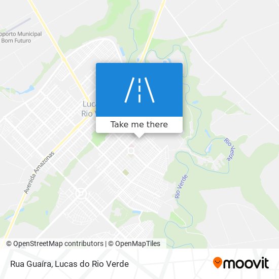 Rua Guaíra map