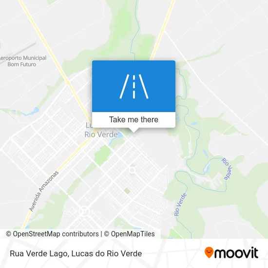 Rua Verde Lago map