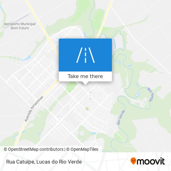 Rua Catuípe map