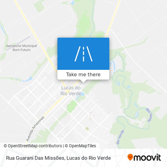 Mapa Rua Guarani Das Missões