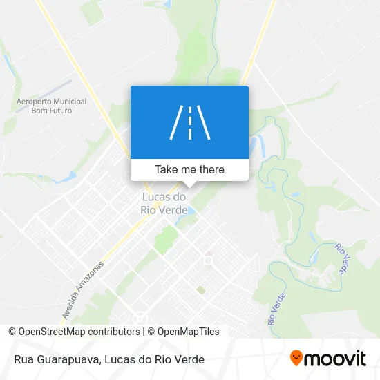 Rua Guarapuava map