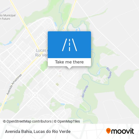 Avenida Bahia map