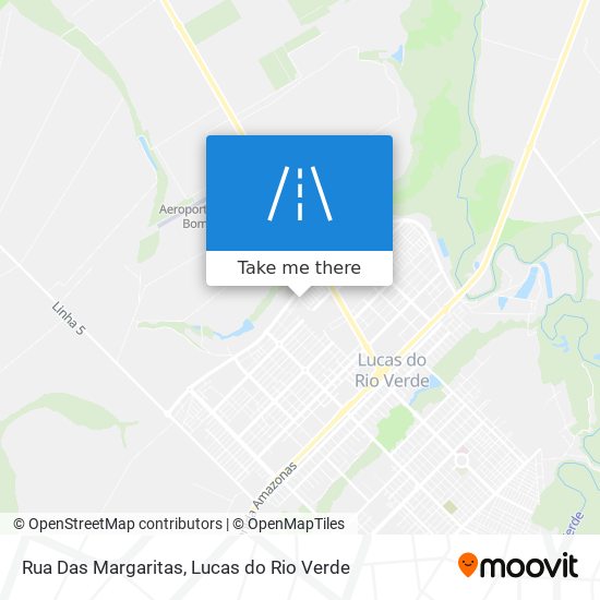 Rua Das Margaritas map