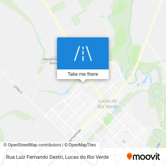 Rua Luiz Fernando Destri map