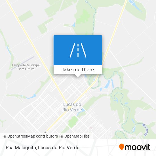 Rua Malaquita map