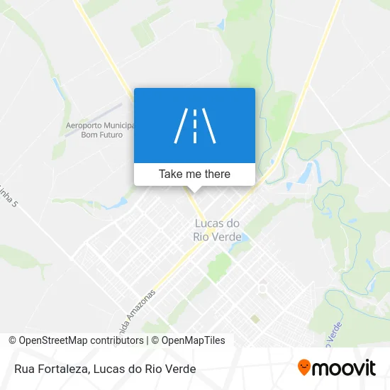Rua Fortaleza map