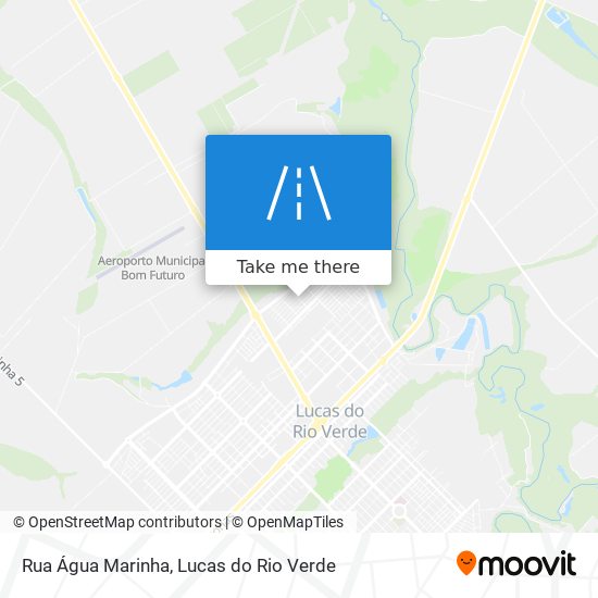 Rua Água Marinha map