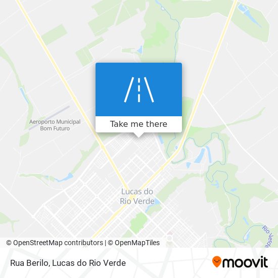 Rua Berilo map