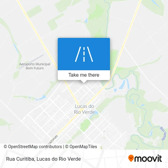 Rua Curitiba map