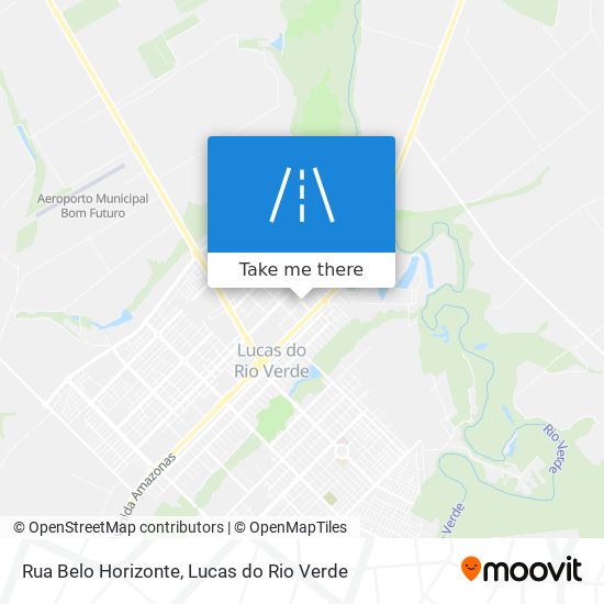 Rua Belo Horizonte map