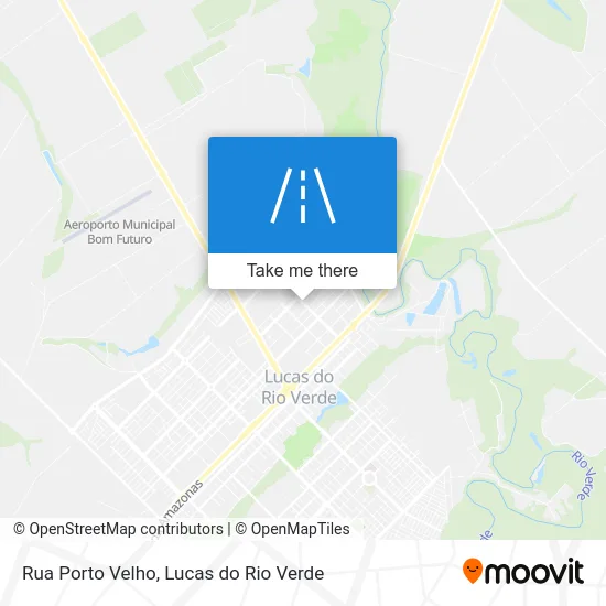 Rua Porto Velho map