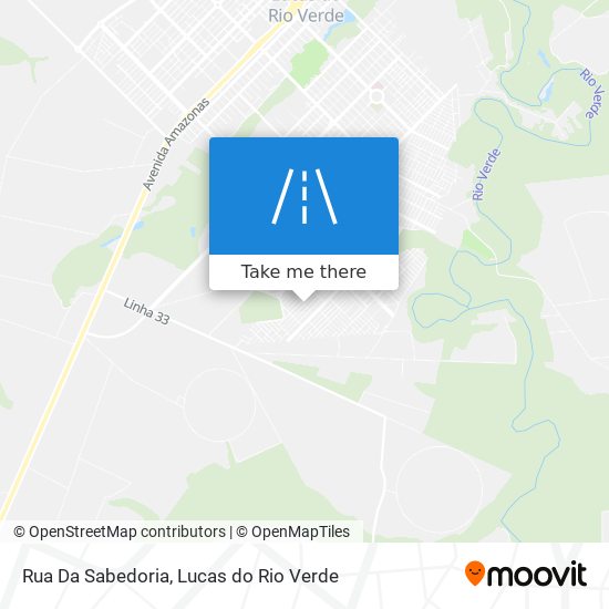Rua Da Sabedoria map