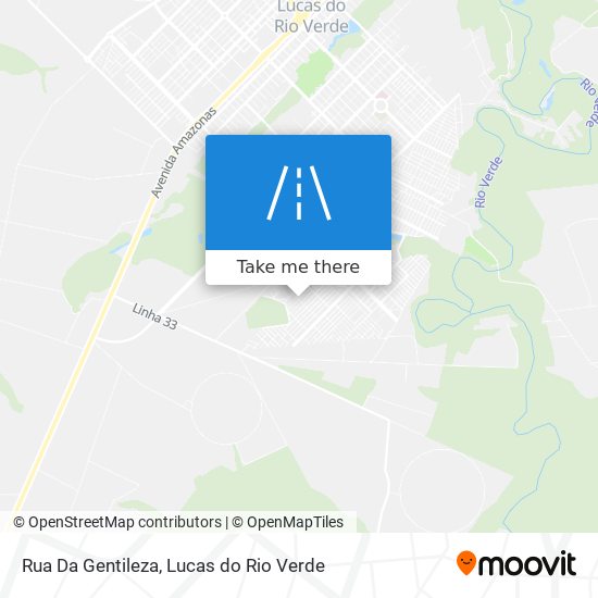 Rua Da Gentileza map