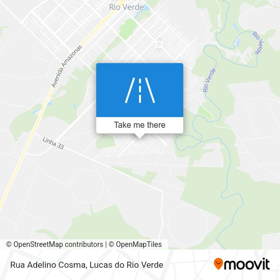 Rua Adelino Cosma map