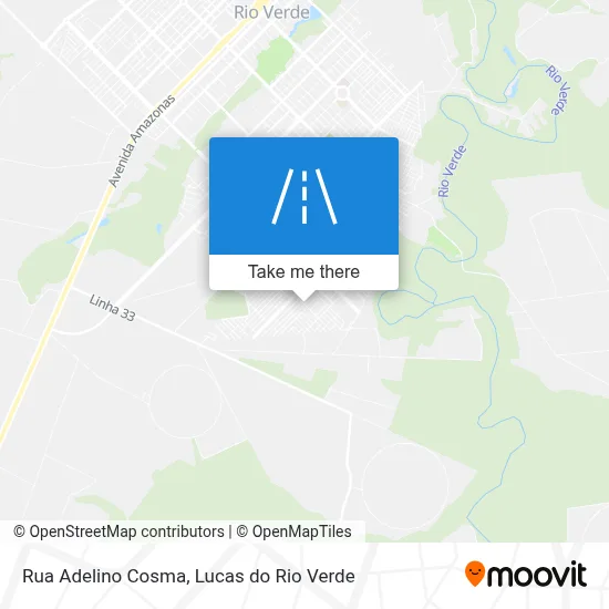 Rua Adelino Cosma map