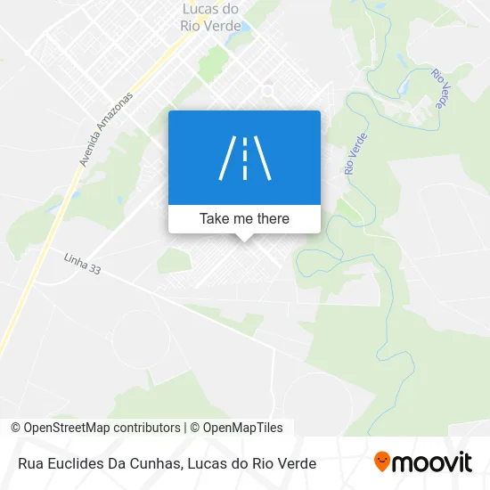Rua Euclides Da Cunhas map