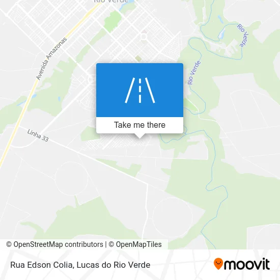 Rua Edson Colia map