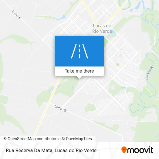 Rua Reserva Da Mata map