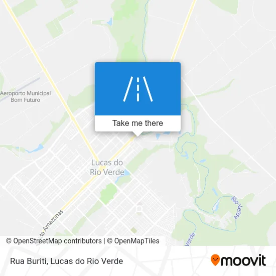 Rua Buriti map