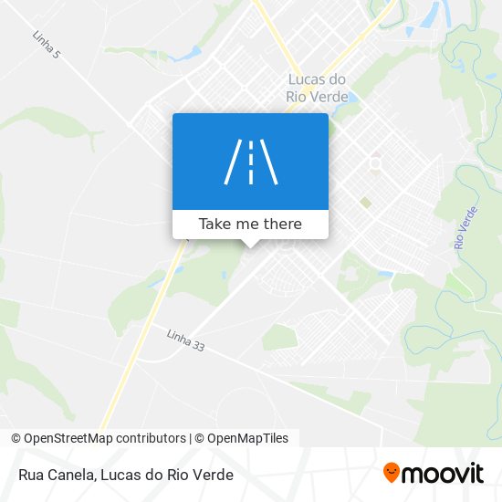 Rua Canela map