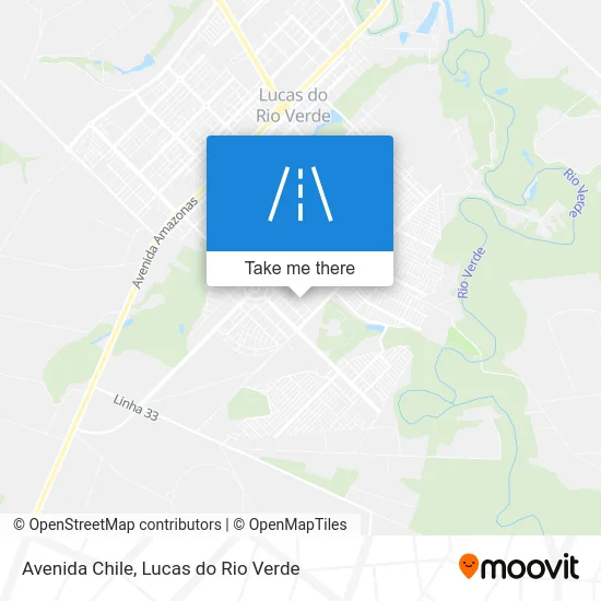 Avenida Chile map
