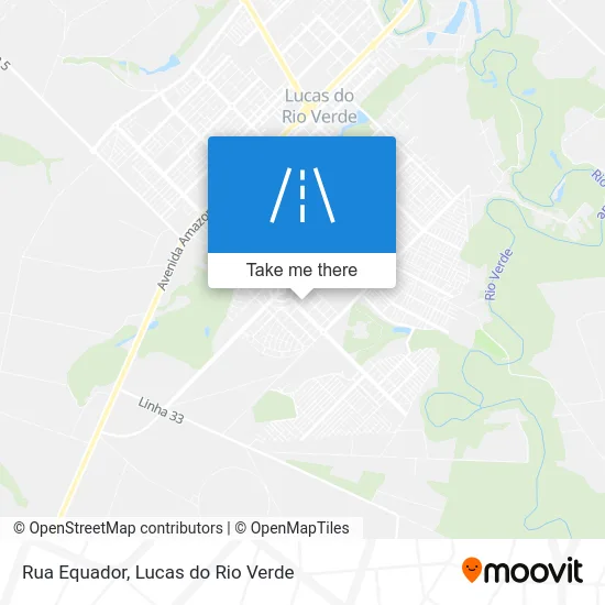 Rua Equador map