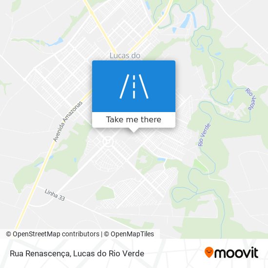 Mapa Rua Renascença