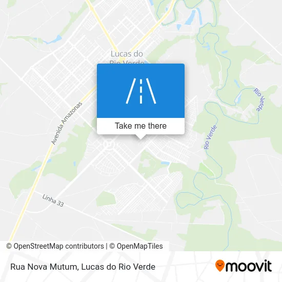 Rua Nova Mutum map