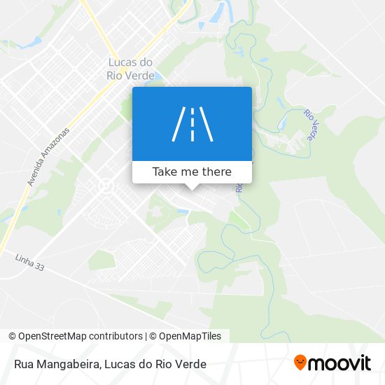 Mapa Rua Mangabeira