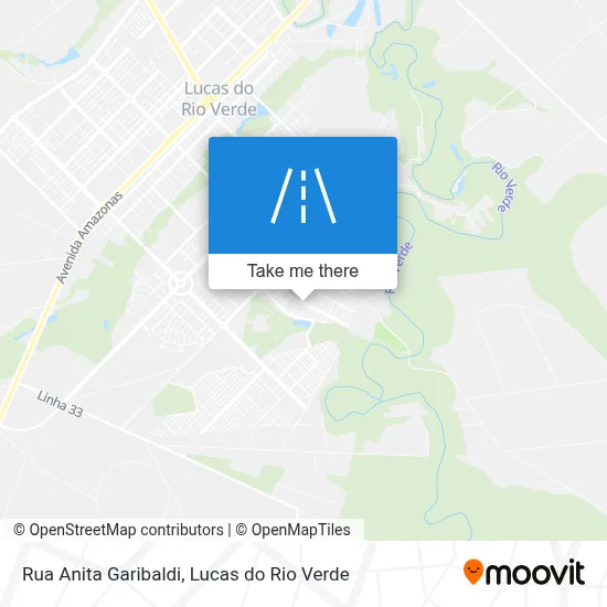 Rua Anita Garibaldi map