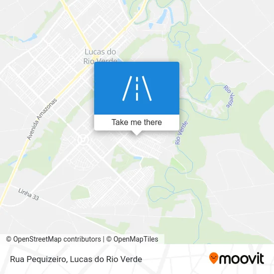 Rua Pequizeiro map