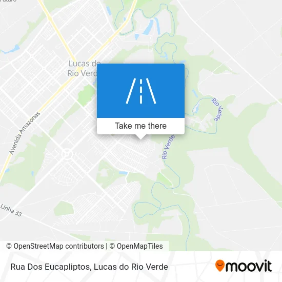 Rua Dos Eucapliptos map
