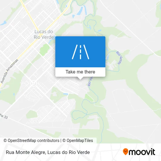 Rua Monte Alegre map