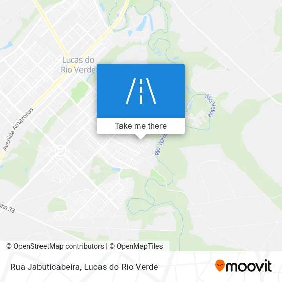 Rua Jabuticabeira map