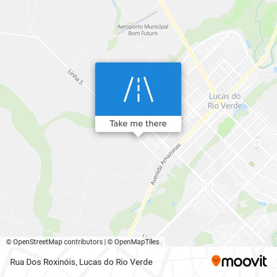 Rua Dos Roxinóis map