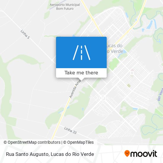 Rua Santo Augusto map