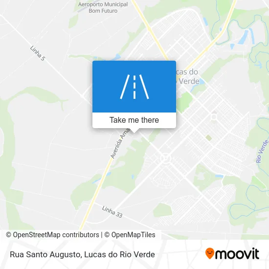 Rua Santo Augusto map