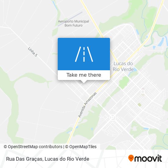 Rua Das Graças map