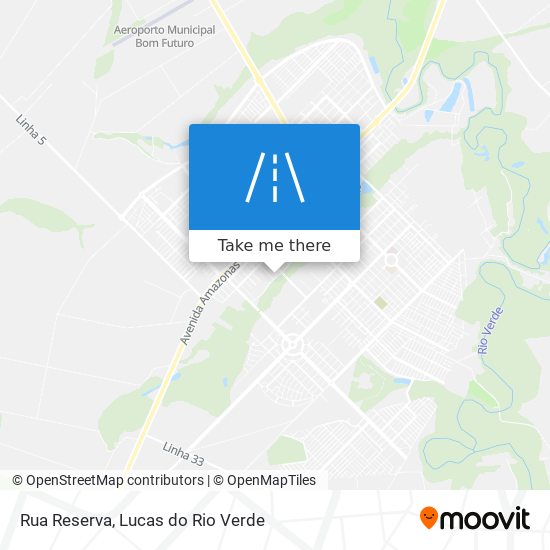 Mapa Rua Reserva