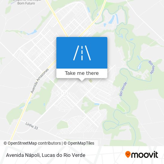 Avenida Nápoli map